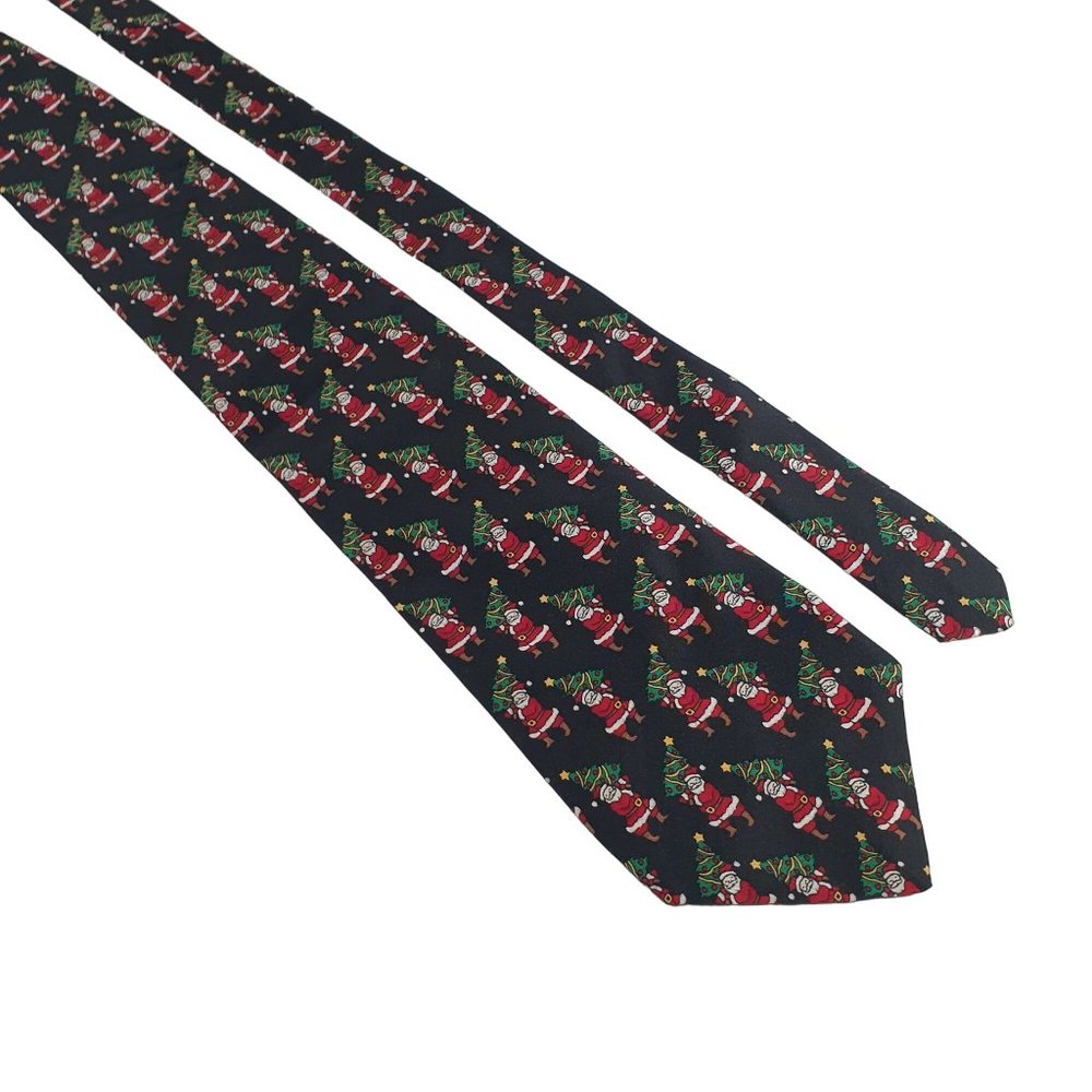 Claybrooke Christmas Mens Necktie Tie Holiday Designer Work Office Dad Gift